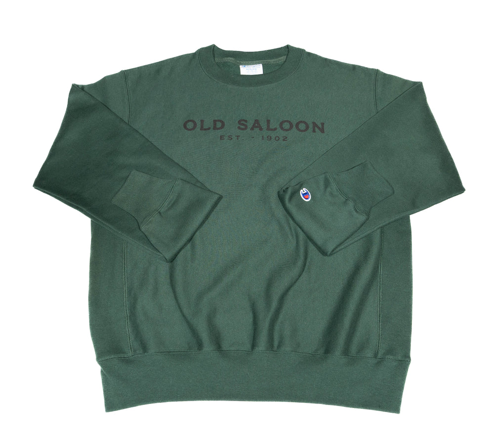 Old Saloon Logo Crewneck